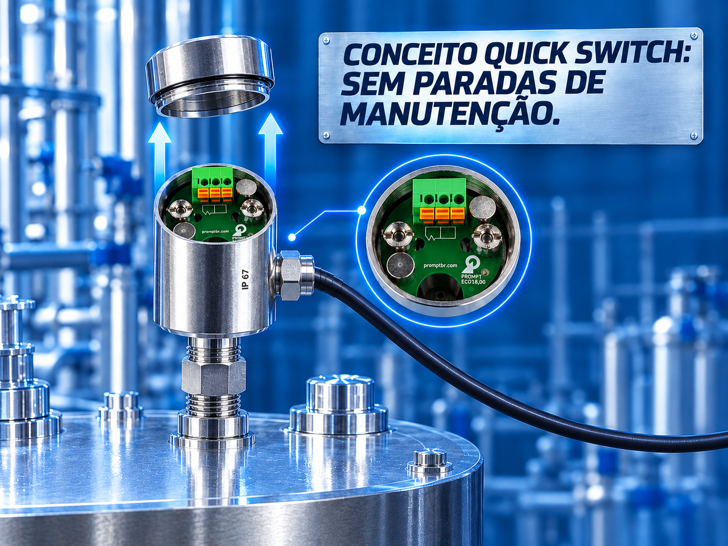 Conheça nosso novo PT-100 Quick Switch