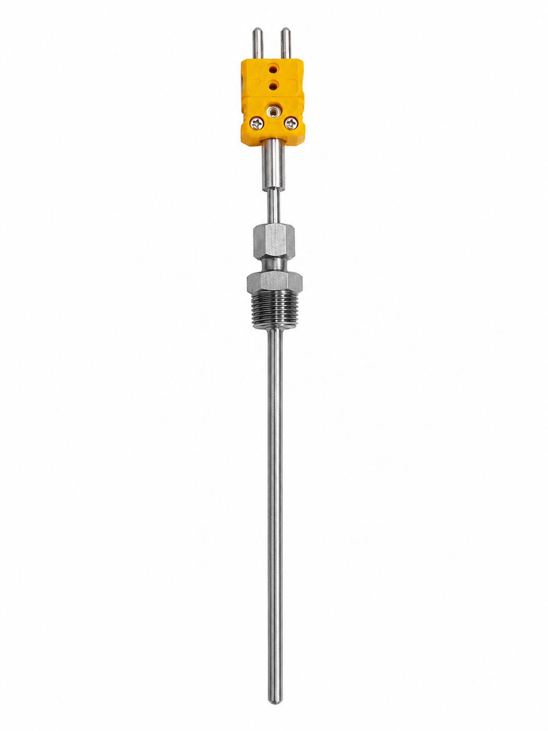 Termopar Industrial Roscado com Conector Mini